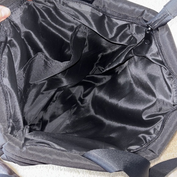 Victorias Secret Pink Black Puffer Tote - Picture 4 of 4